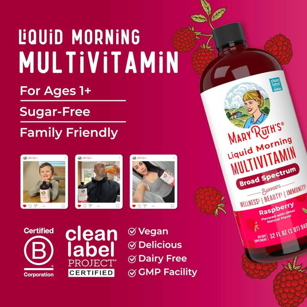 Mary Ruth Organics Vegan Liquid Multivitamin